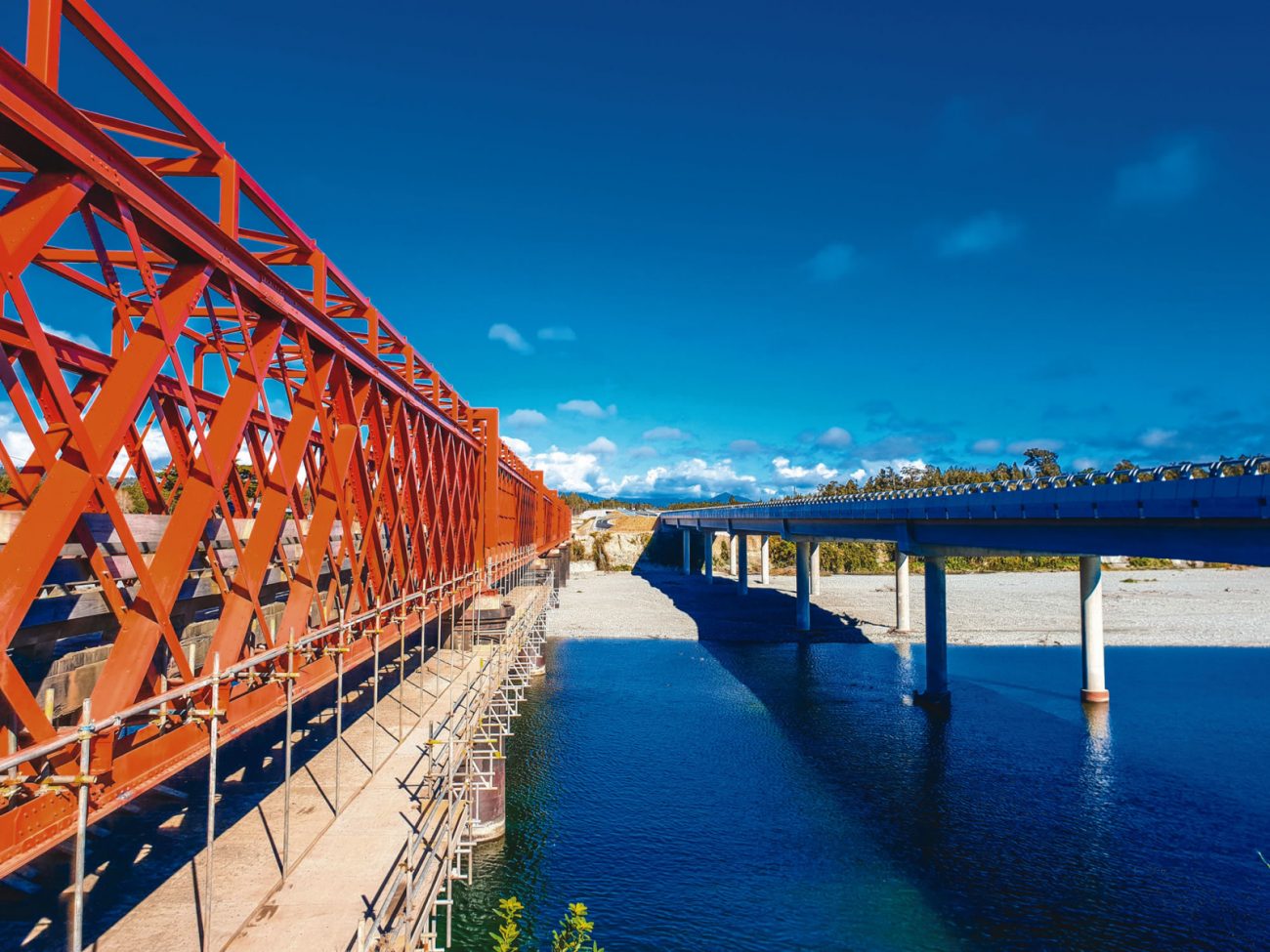 Iconic West Coast road/rail bridge gets a makeover